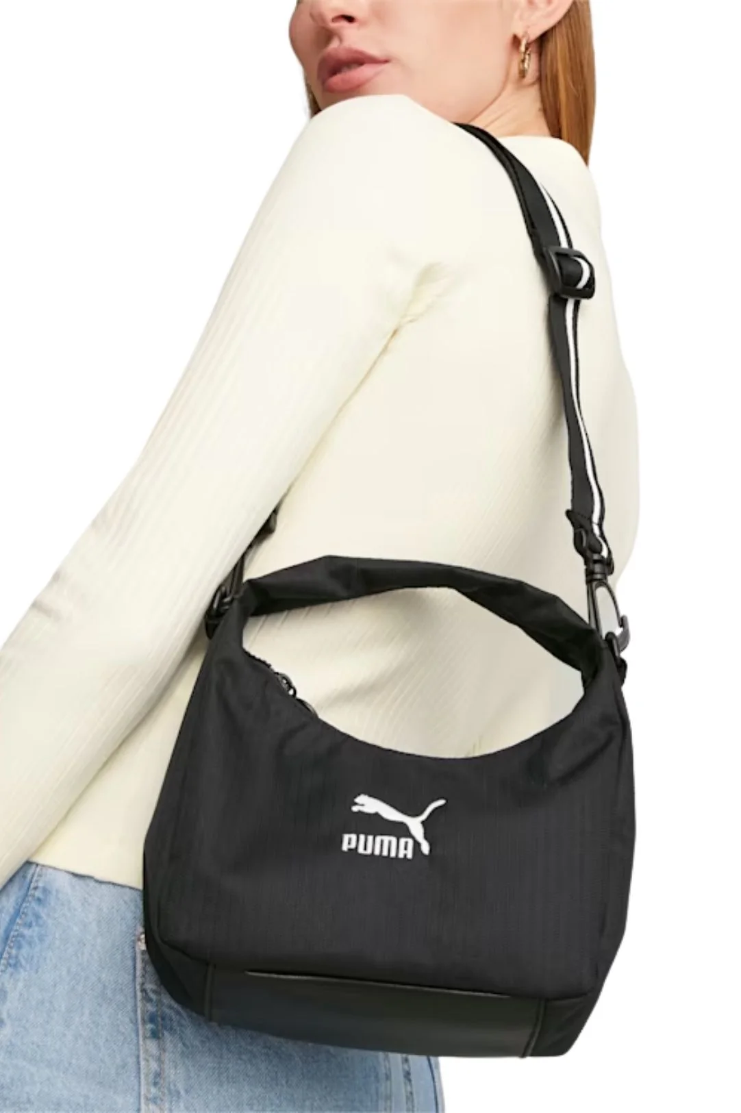 Prime Classics Seasonal Mini Hobo Bag - Black - Image 2