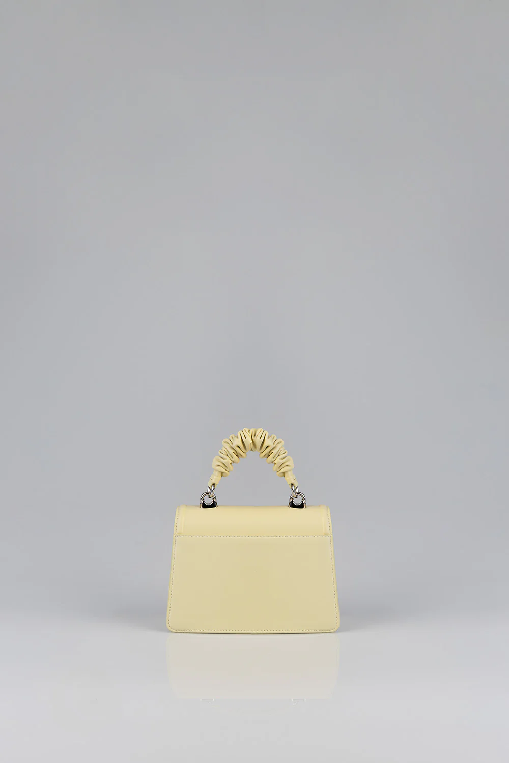 Primrose Mini Bag With Pompom Strap - Butter Yellow - Image 6