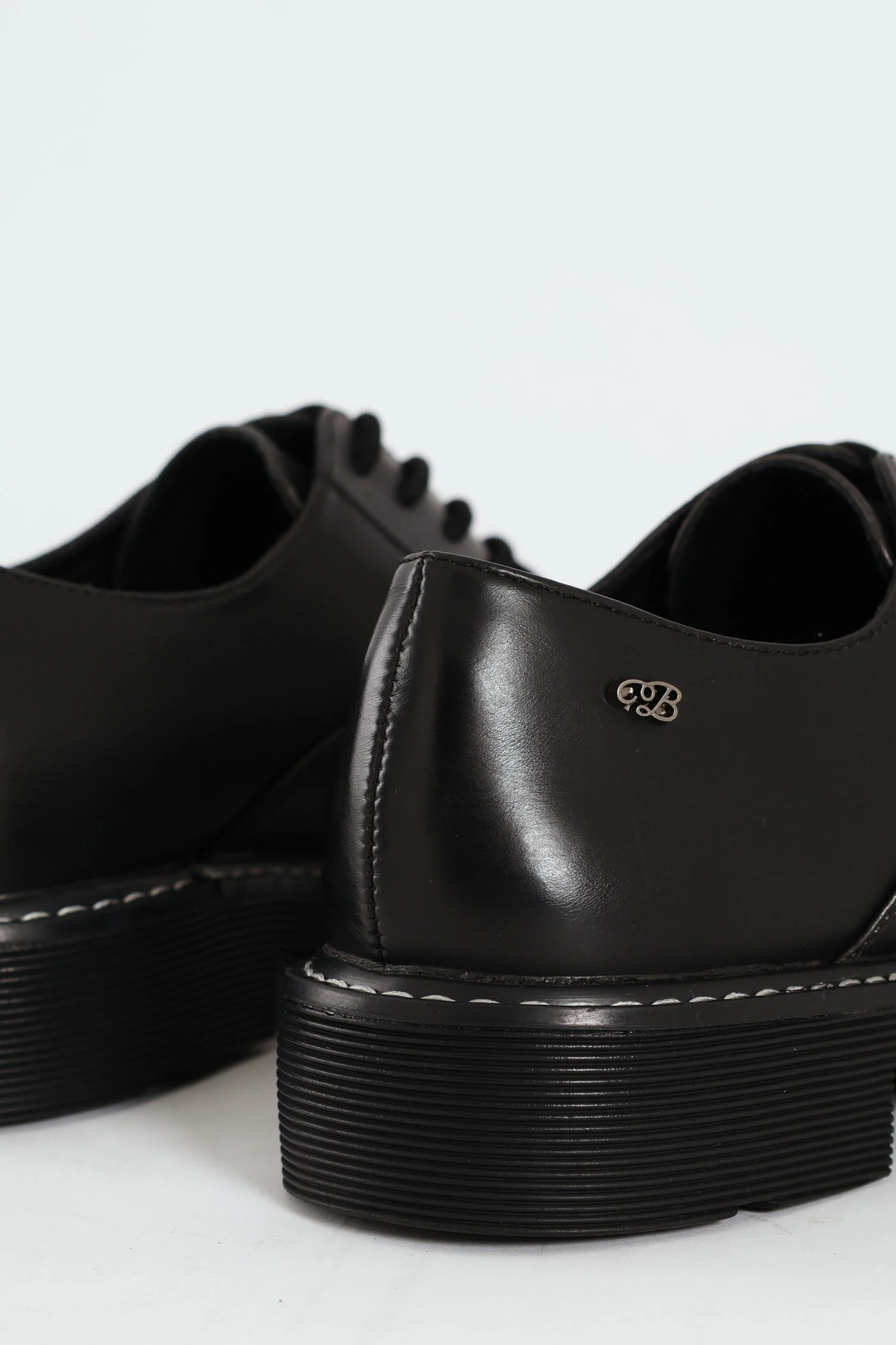 Princeton 1 Derby Shoe - Black - Image 7