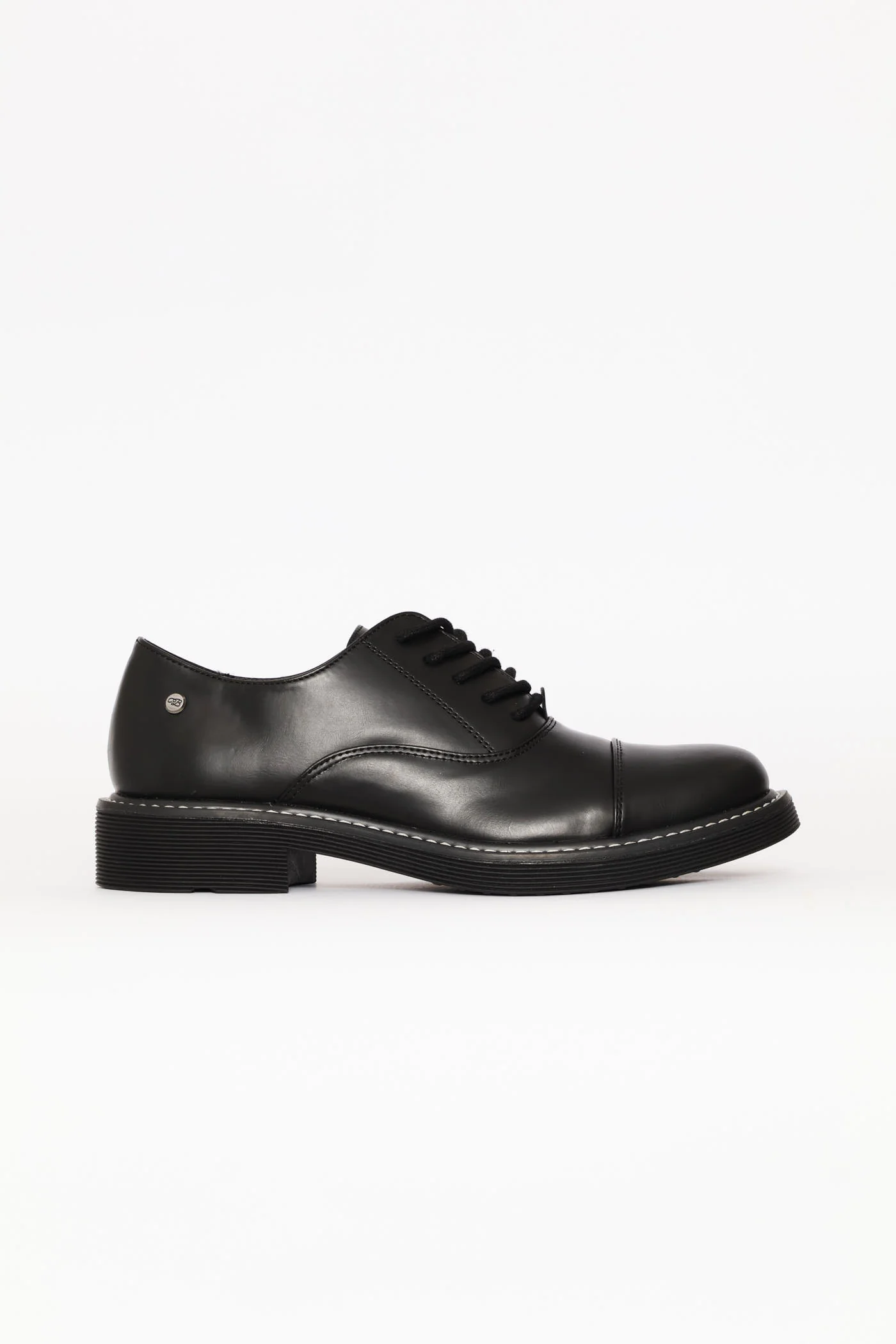 Princeton 1 Lace Up Oxford Shoe - Black - Image 2