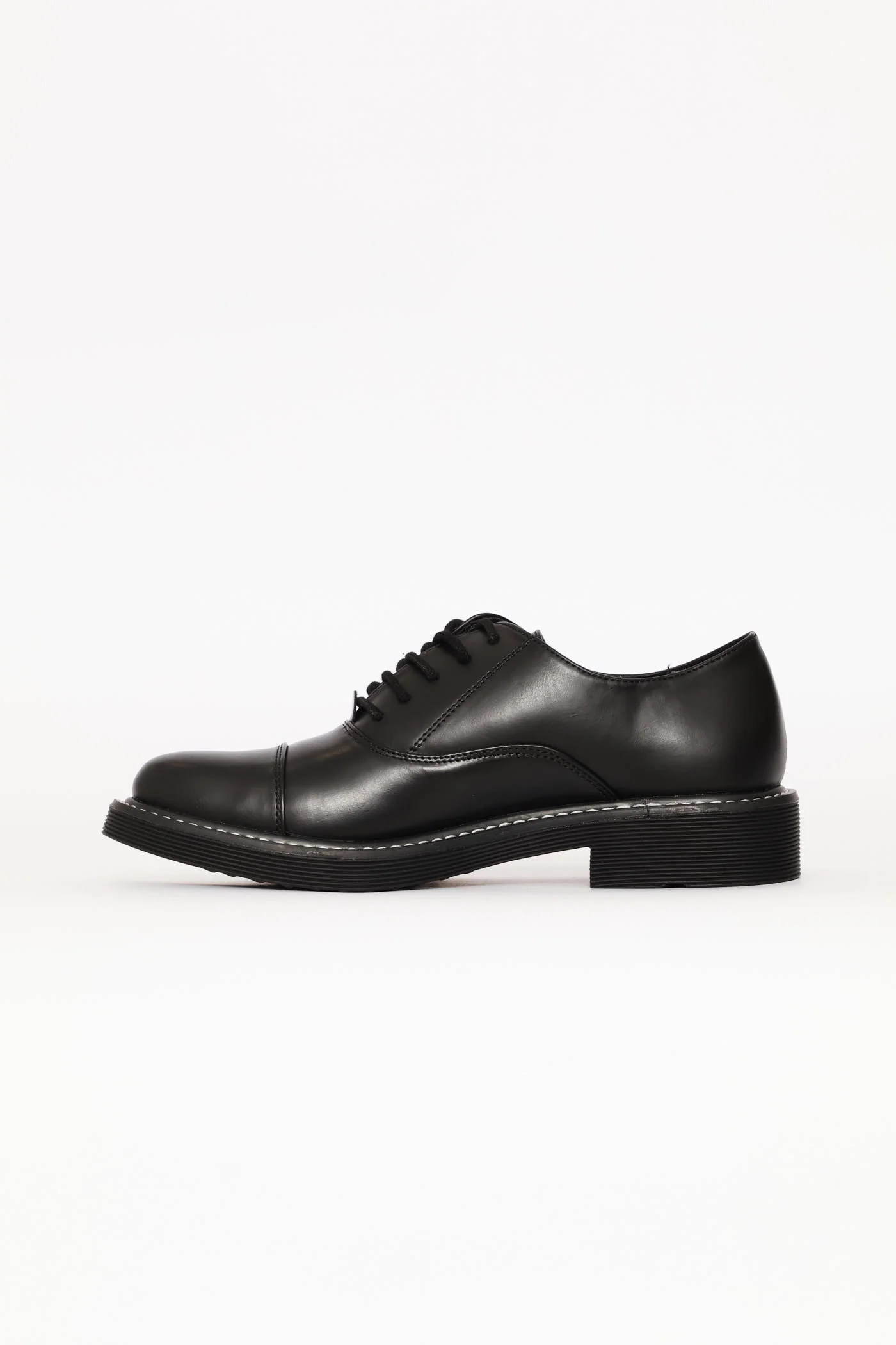 Princeton 1 Lace Up Oxford Shoe - Black - Image 3