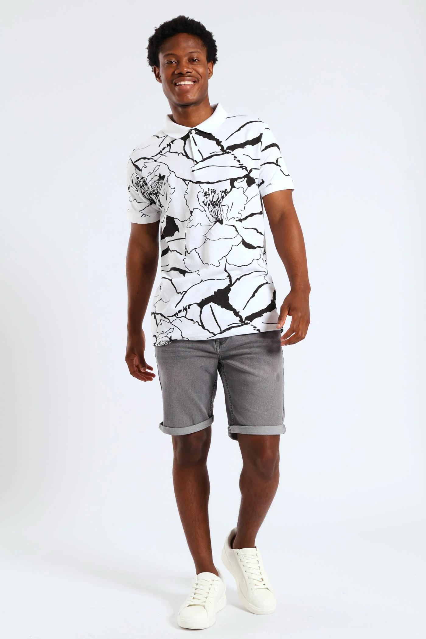 Print Golfer - White - Image 2