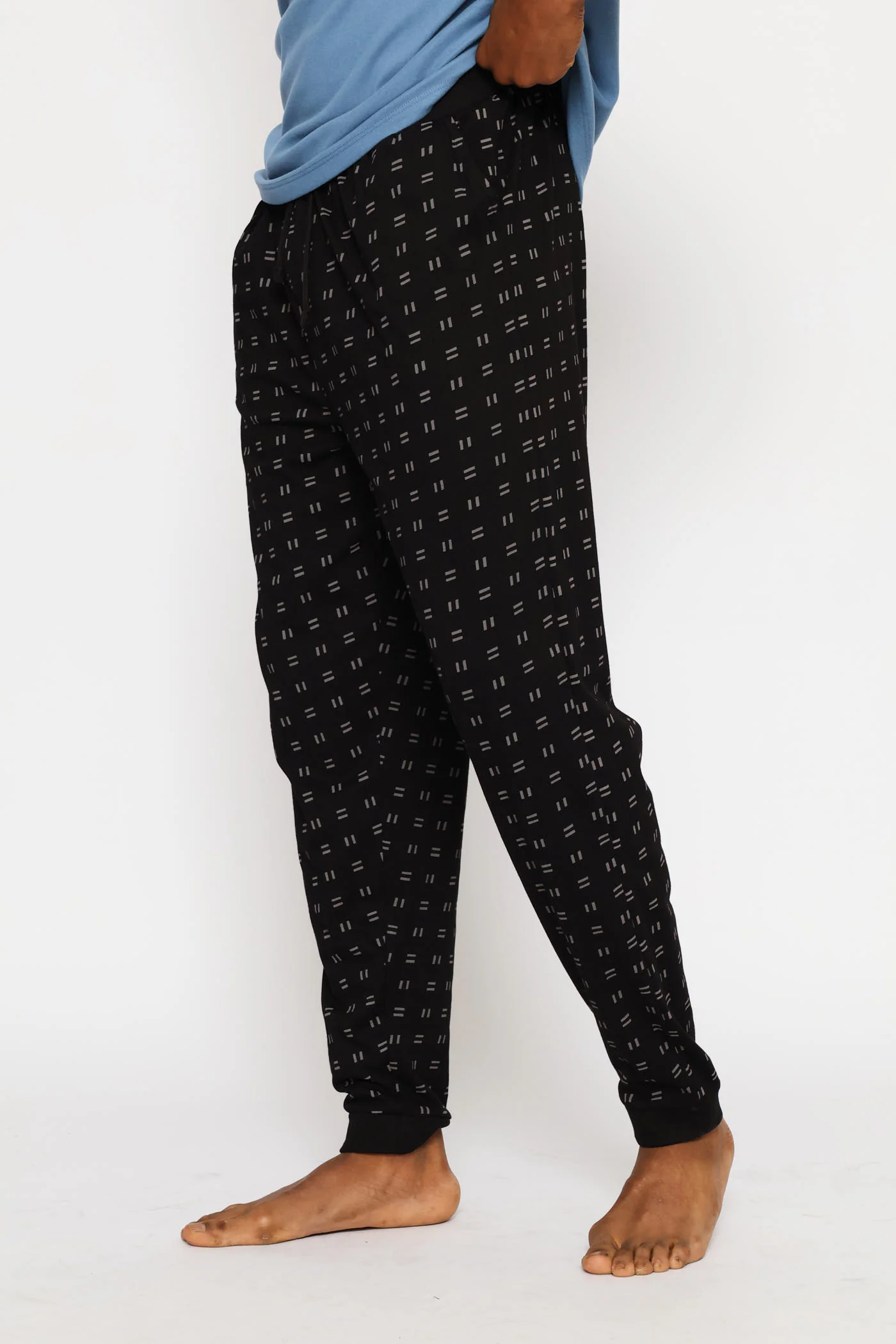 Print Jogger - Black/Grey - Image 3