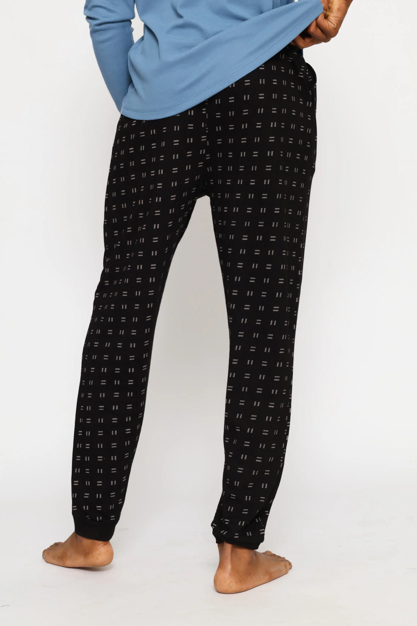 Print Jogger - Black/Grey - Image 4