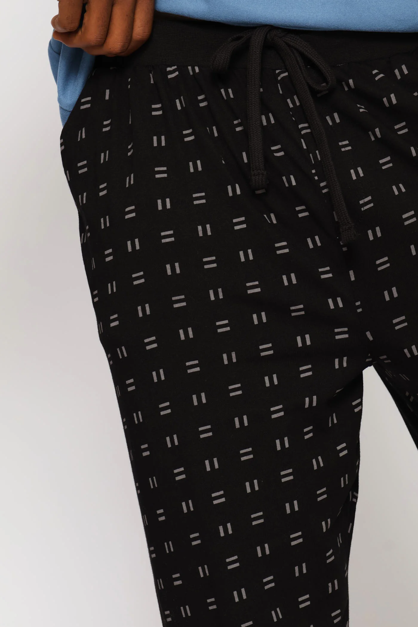 Print Jogger - Black/Grey - Image 5