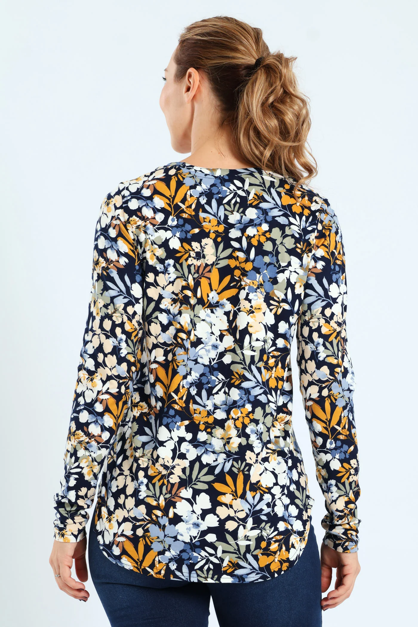 Print Pocket Crew Top - Image 3