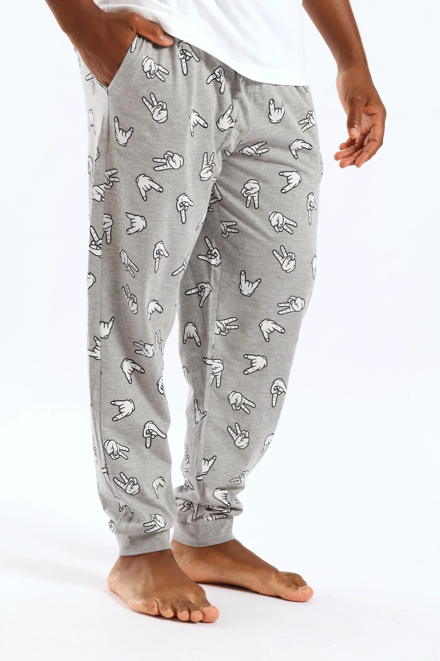 Print Pyjama Jogger - Multi - Image 3