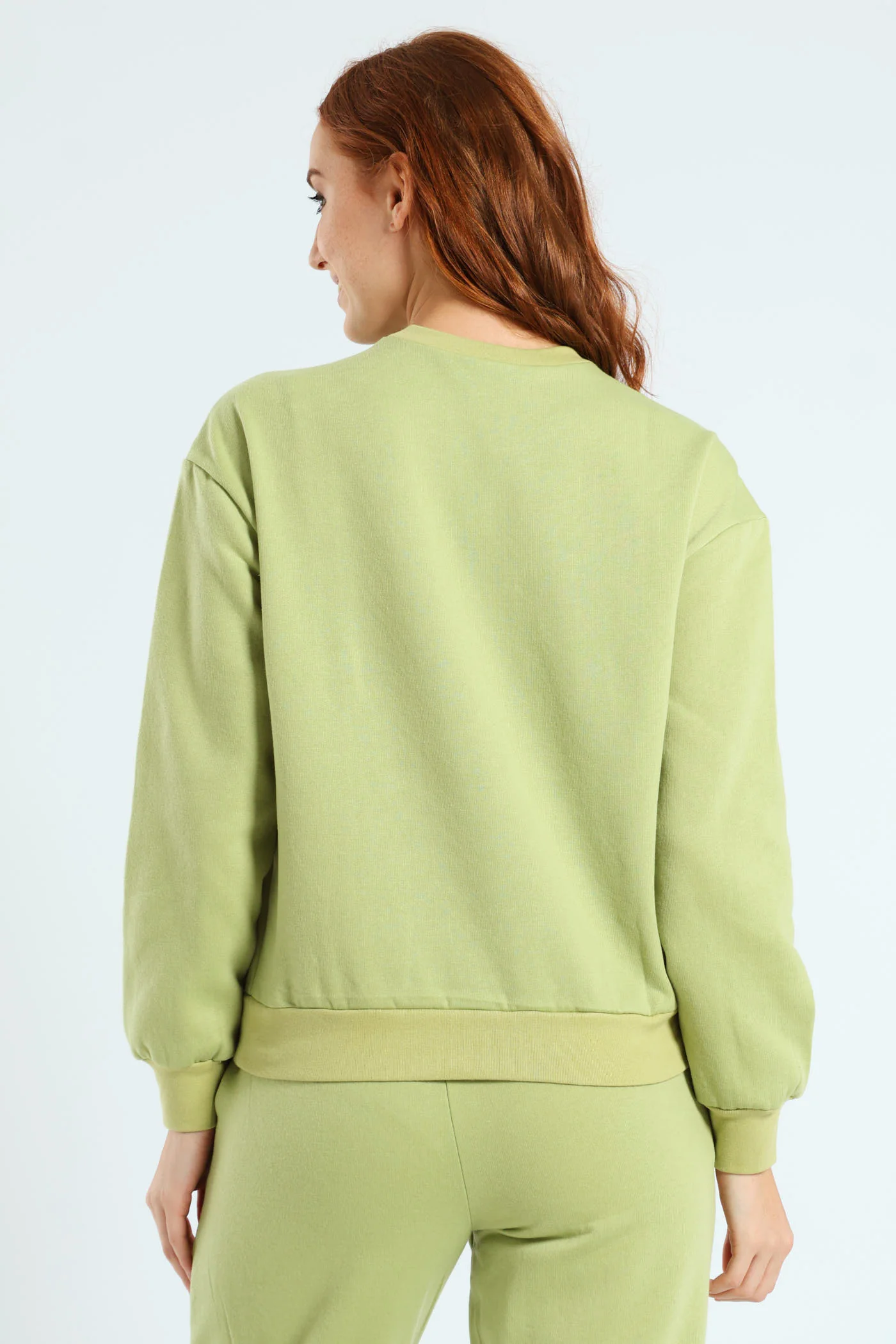 Print Screen Pullover - Matcha - Image 4