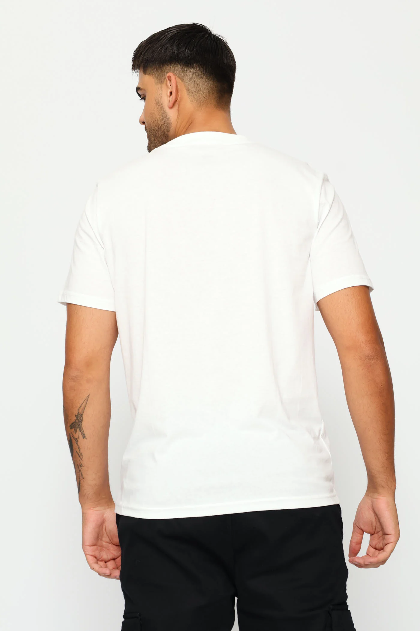 Print Tee - White - Image 4