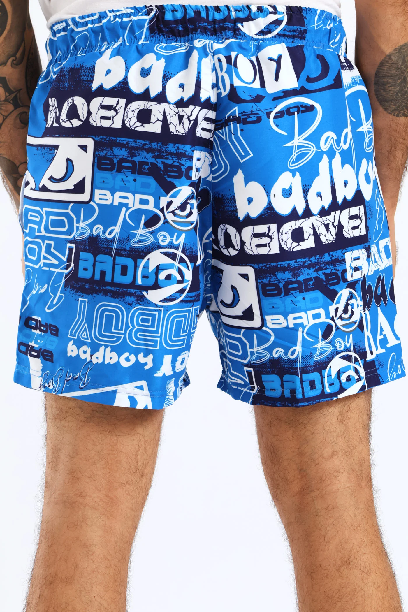 Printed Boardshort - Blue - Image 3