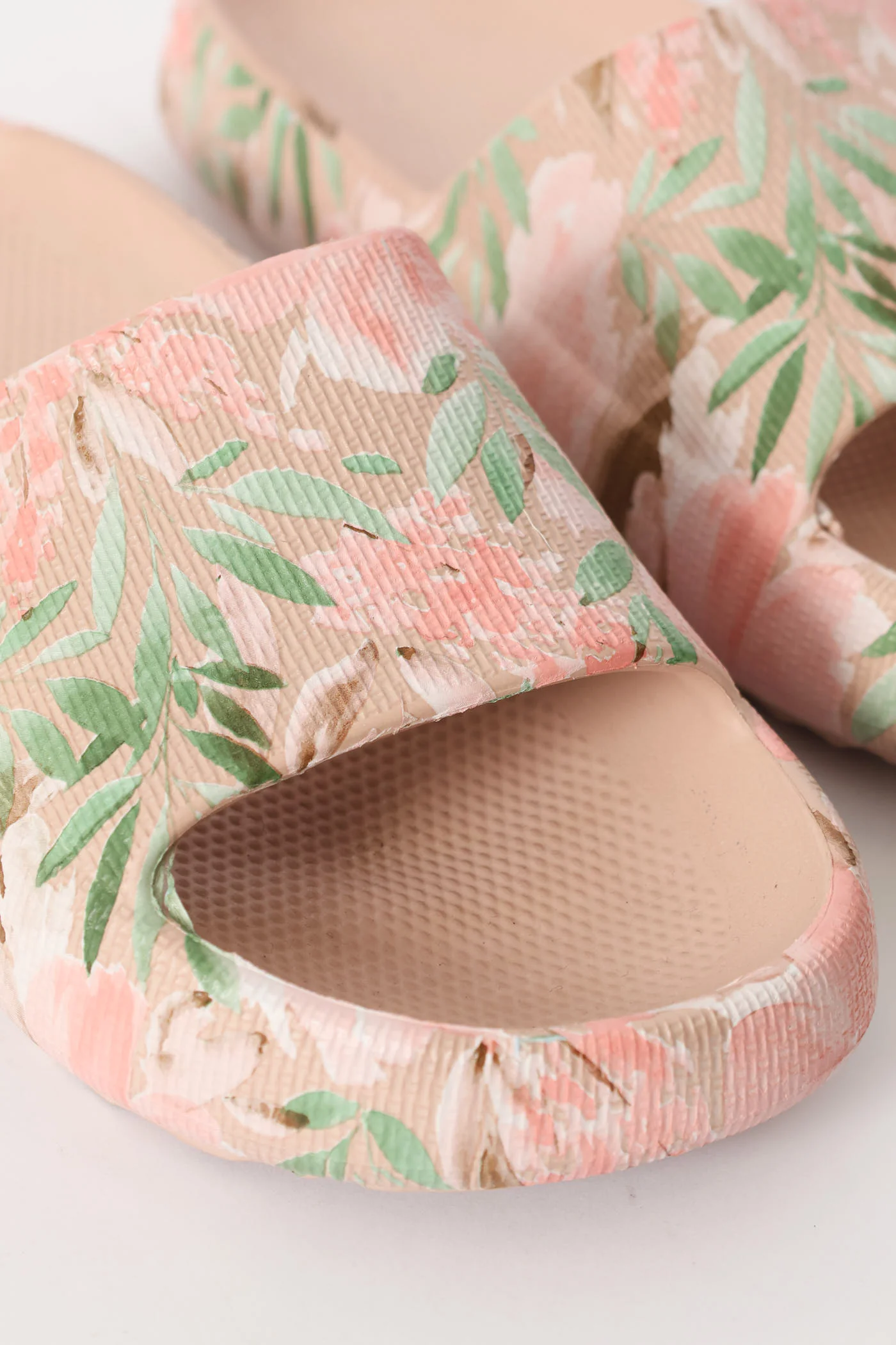 Printed Eva Mule Sandal - Blush - Image 2