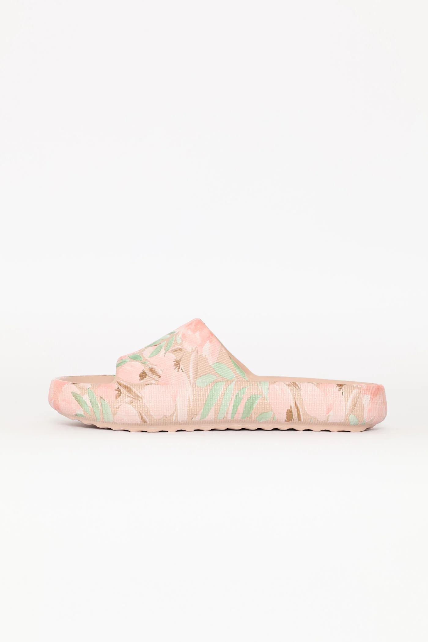 Printed Eva Mule Sandal - Blush - Image 4