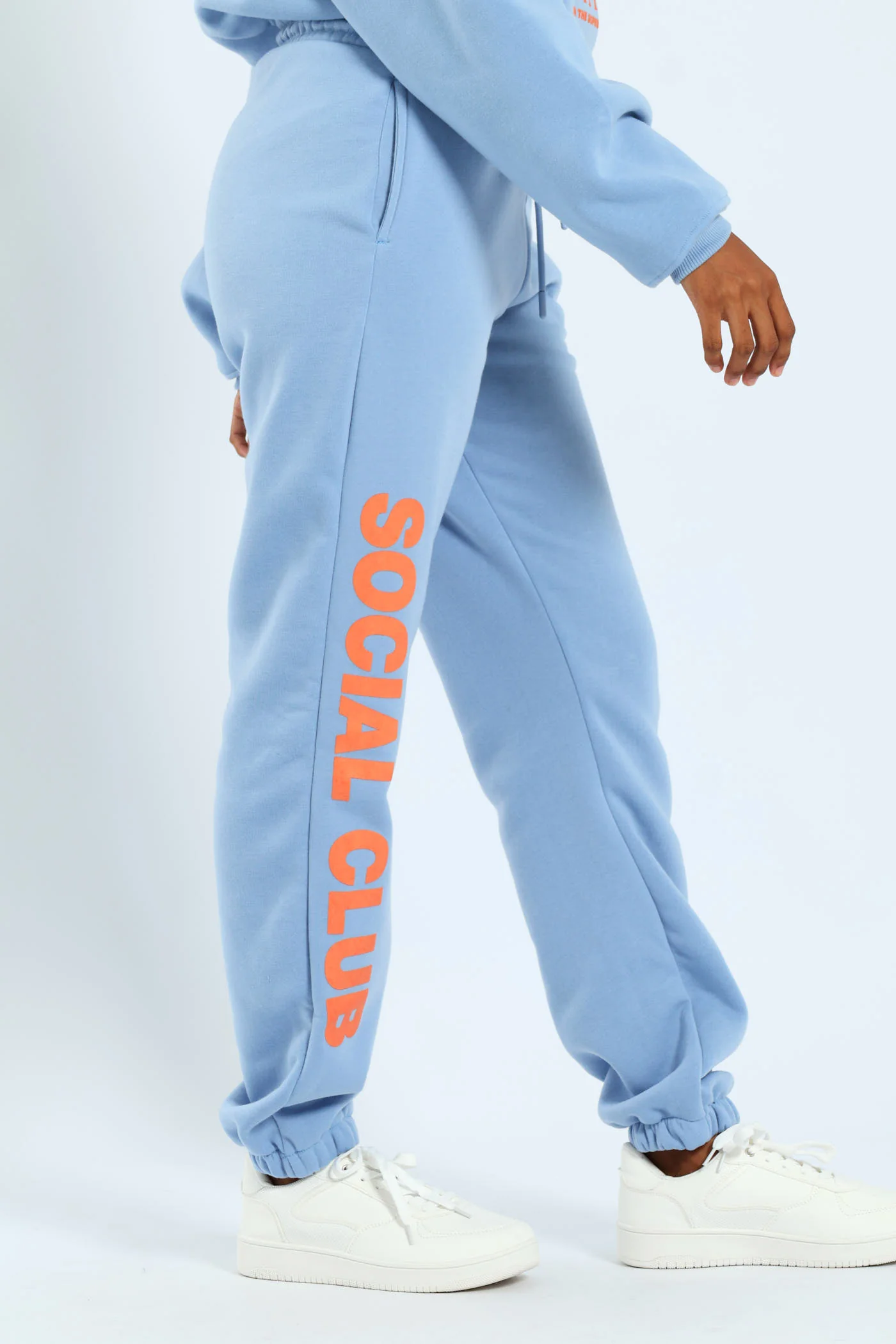 Printed Jogger - Light Blue - Image 3
