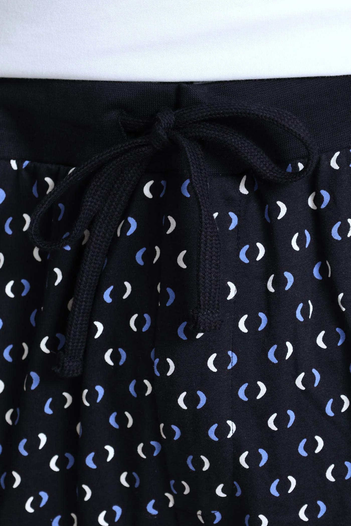Printed Jogger - Navy/White - Image 5