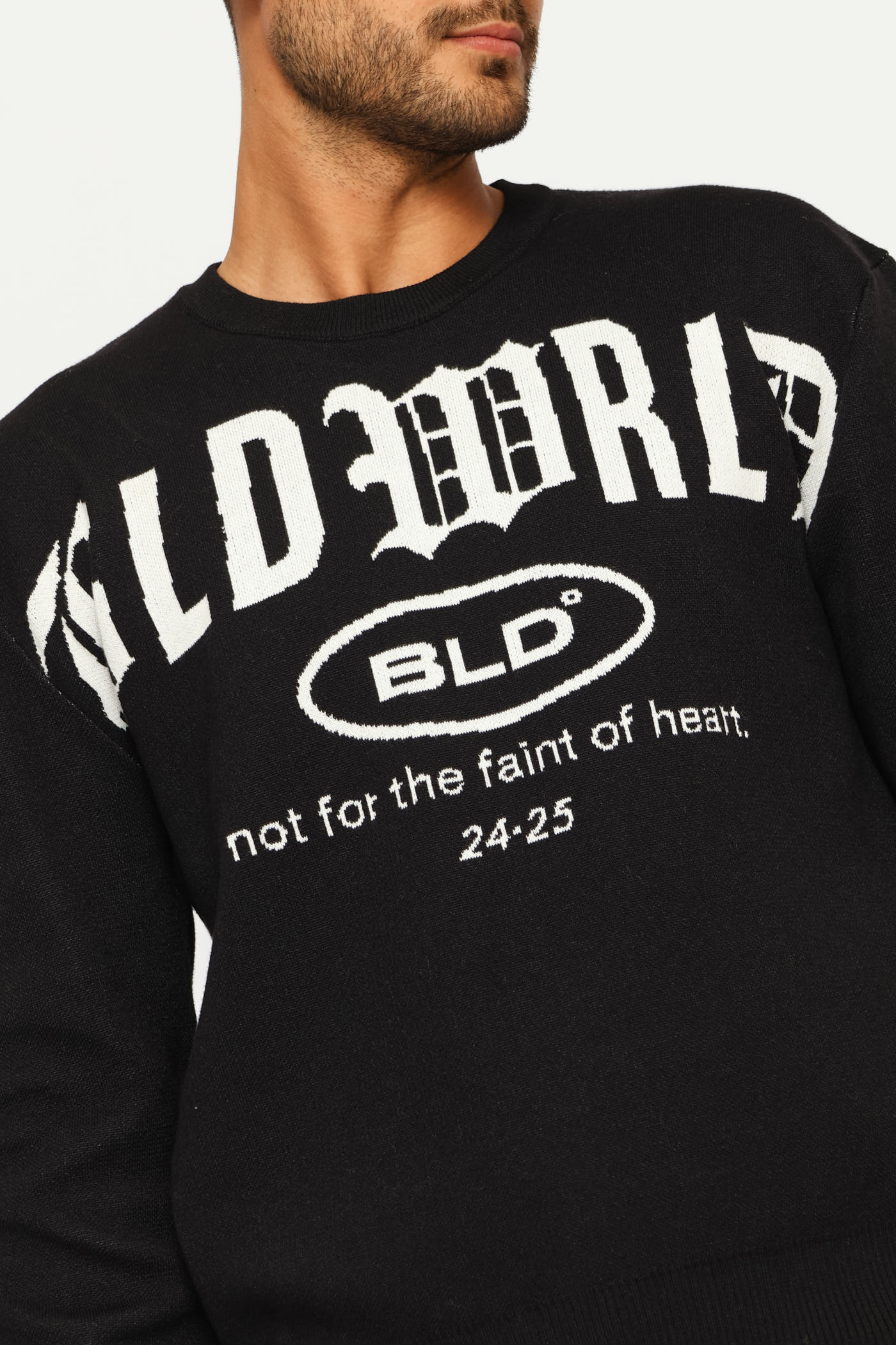Printed Knitwear - Black - Image 2