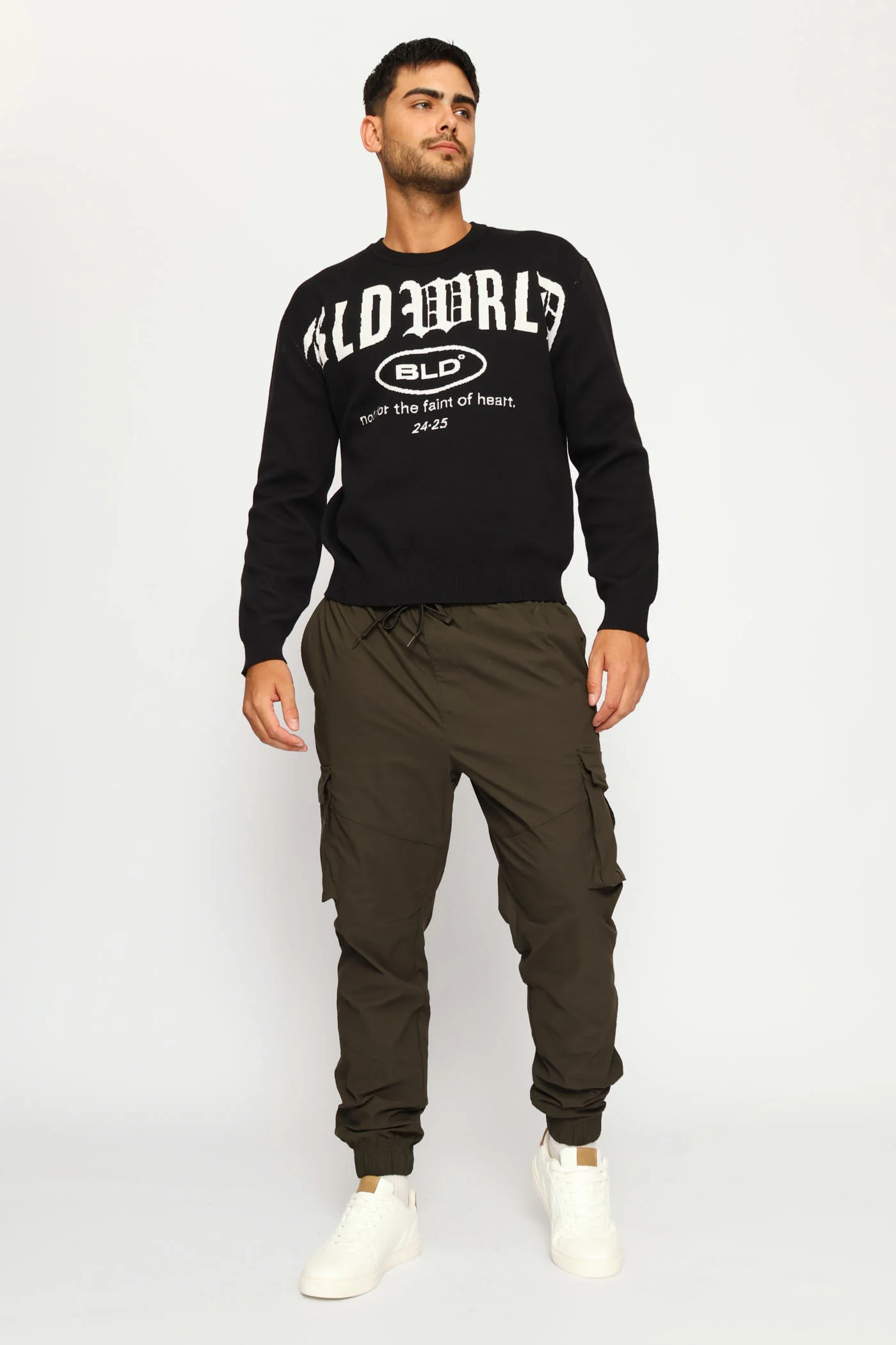 Printed Knitwear - Black - Image 5