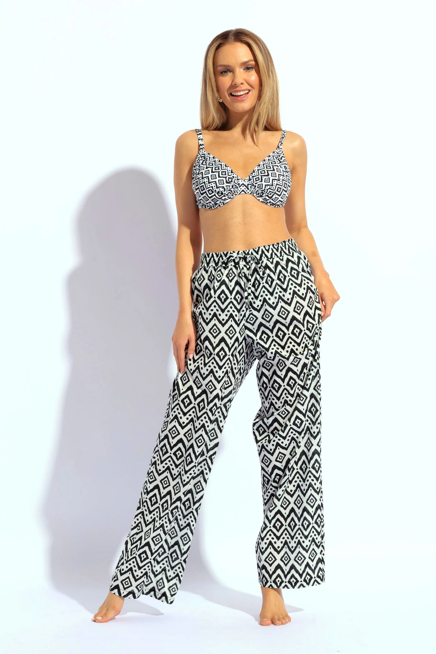 Printed Bikini Bottom - Multi - Image 5