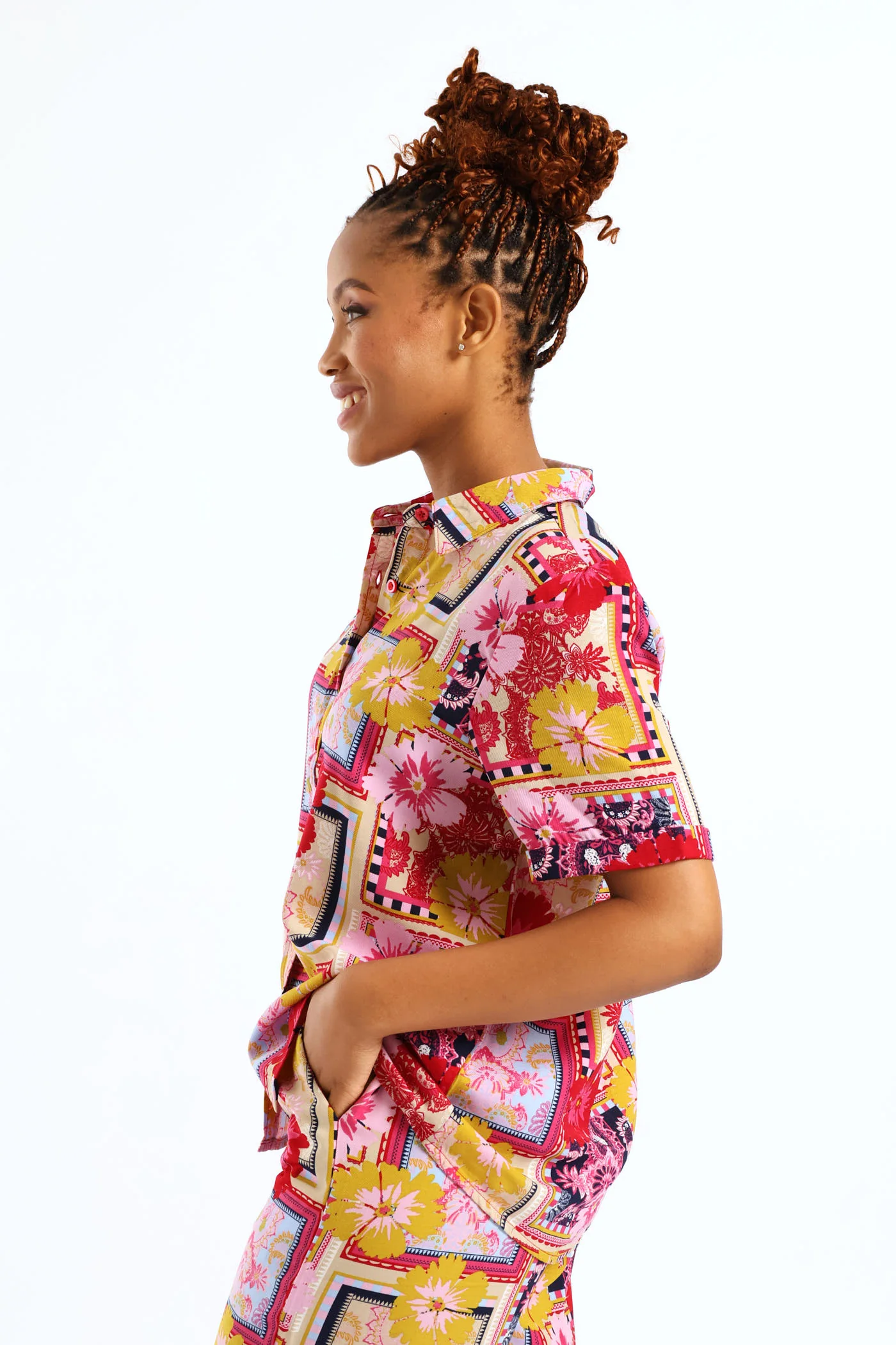 Printed Regular Shirt - Multi - Image 3
