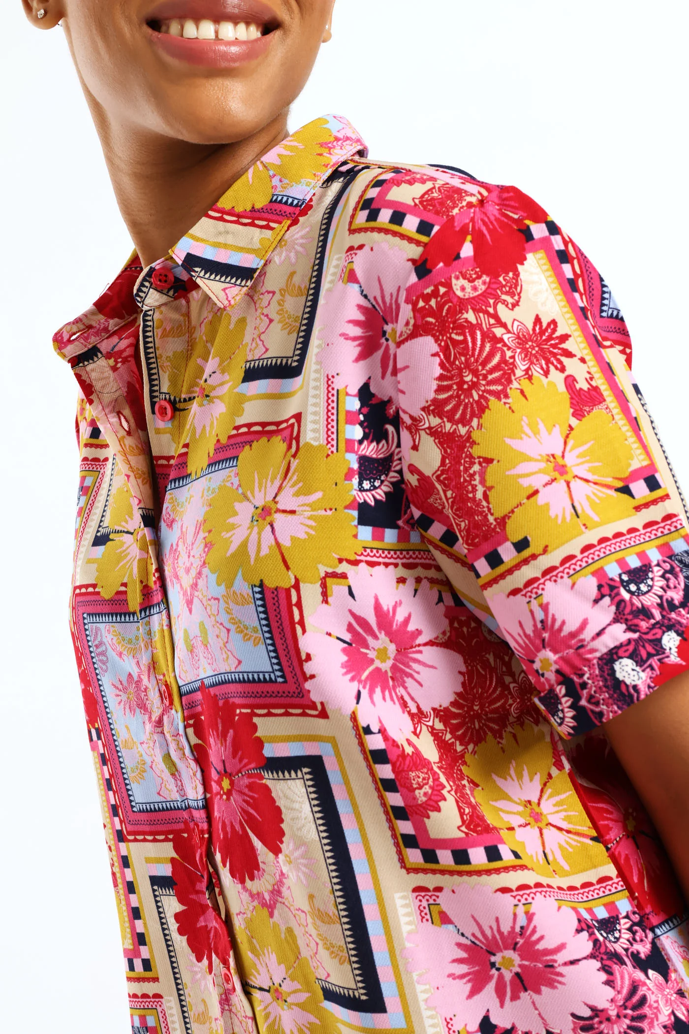 Printed Regular Shirt - Multi - Image 5