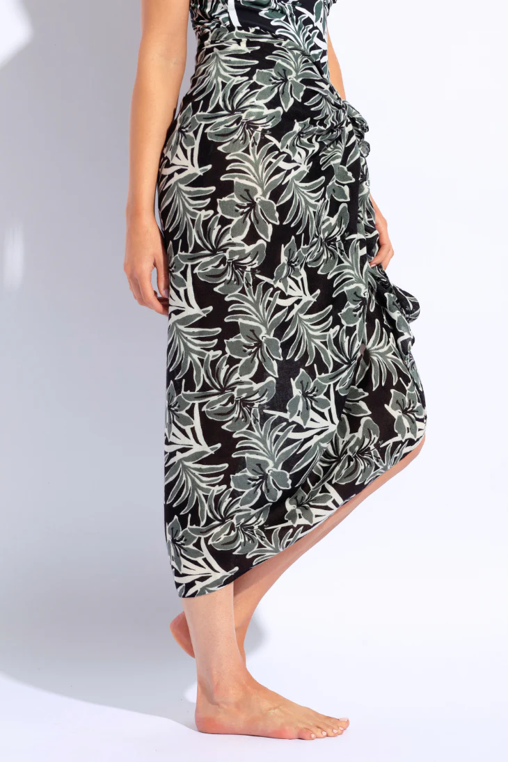 Printed Sarong - Multi - Image 4