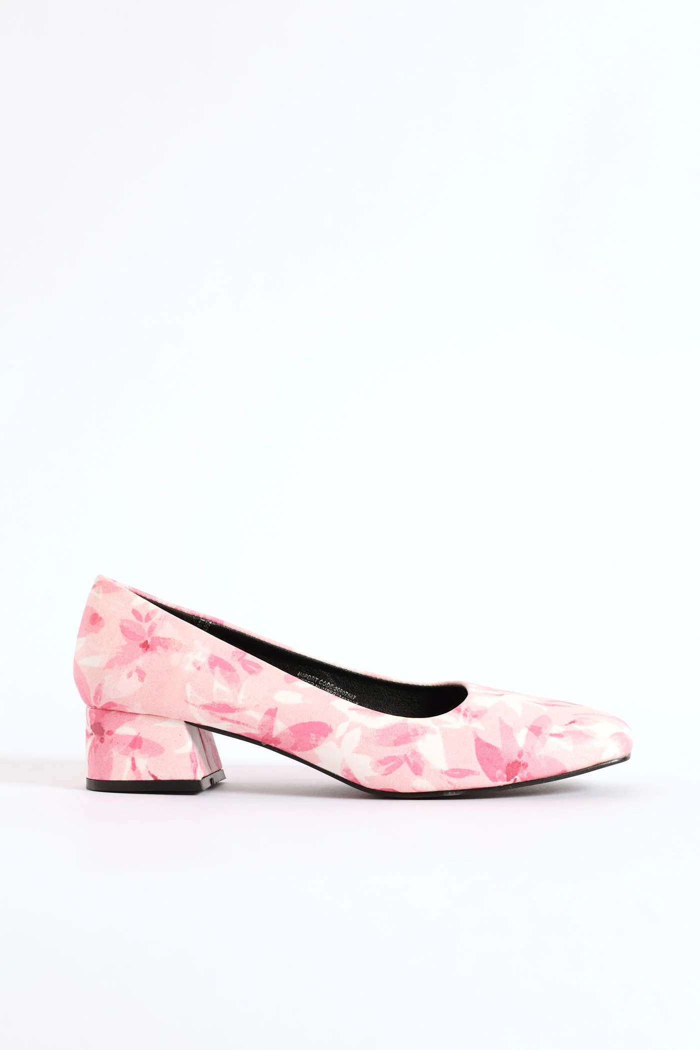 Printed Square Toe Heel - Multi - Image 4