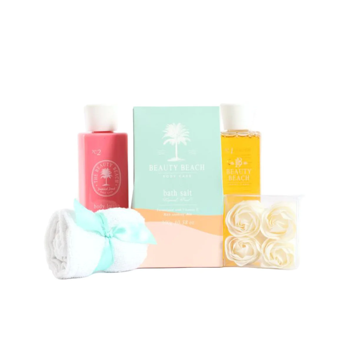 Beauty Beach Tropical Fruit Weave Basket Gift Set - Image 2