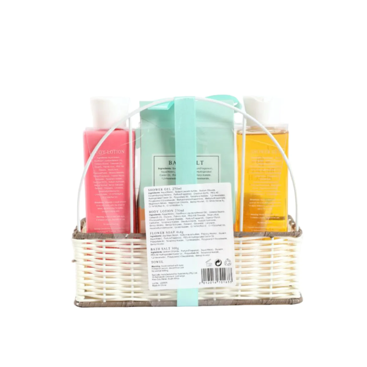 Beauty Beach Tropical Fruit Weave Basket Gift Set - Image 8