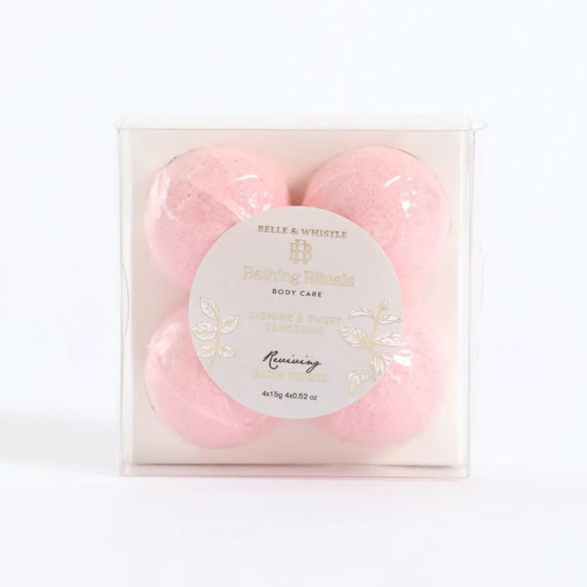 Belle & Whistle Jasmine & Sweet Tangerine Wooden Crate Gift Set - Image 6