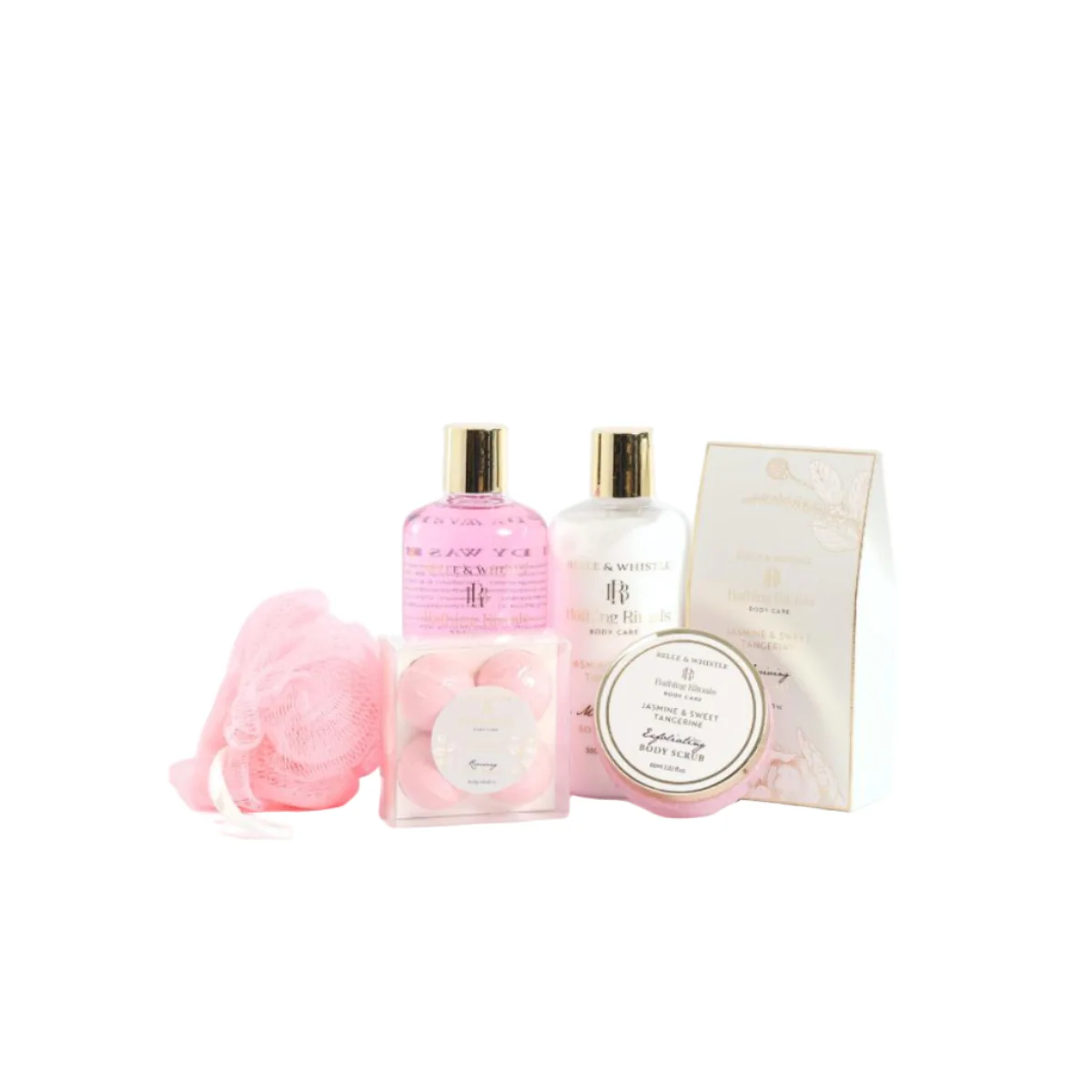 Belle & Whistle Jasmine & Sweet Tangerine Wooden Crate Gift Set - Image 9