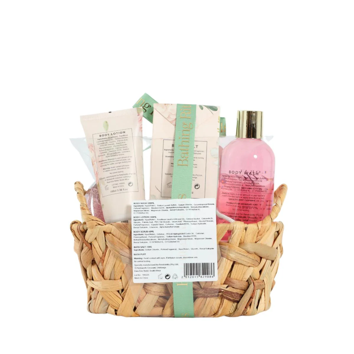 Floral Basket Gift Set - Image 3