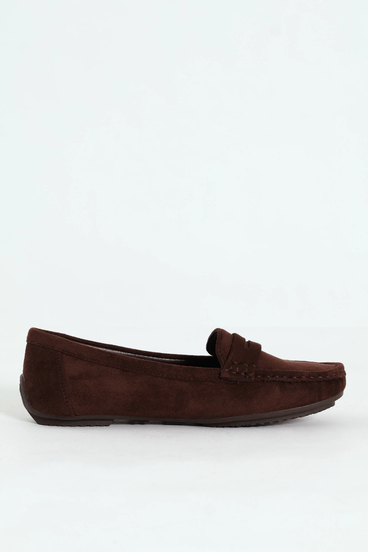 Prost 13 Suede Penny Mocassin Loafer - Brown - Image 5