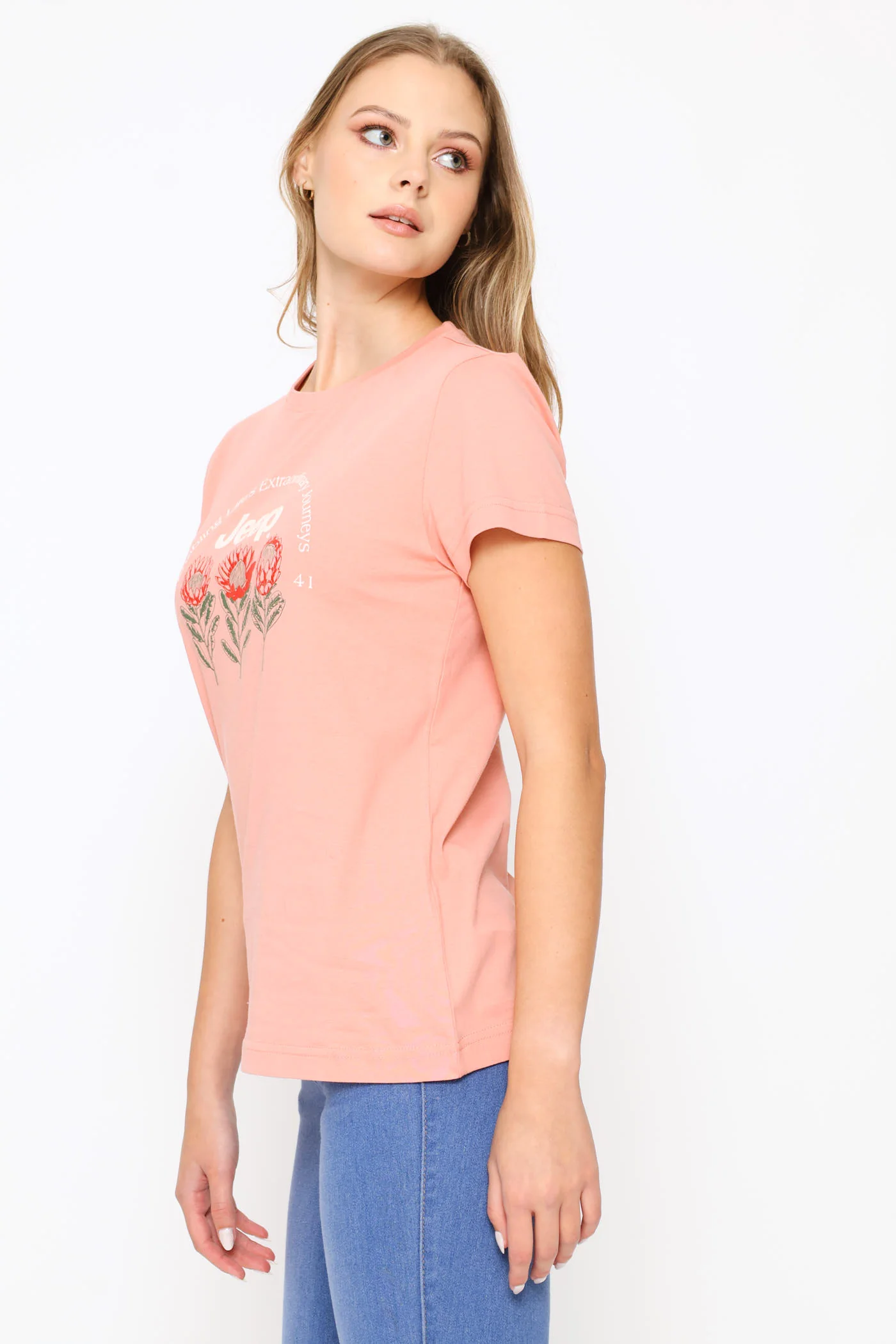 Protea Lifes Journey Tee - Pink - Image 3