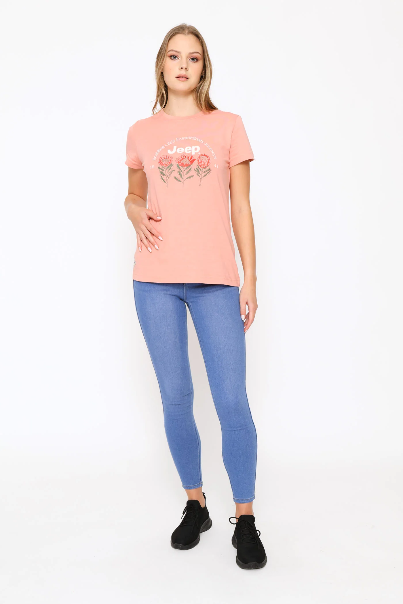 Protea Lifes Journey Tee - Pink - Image 5