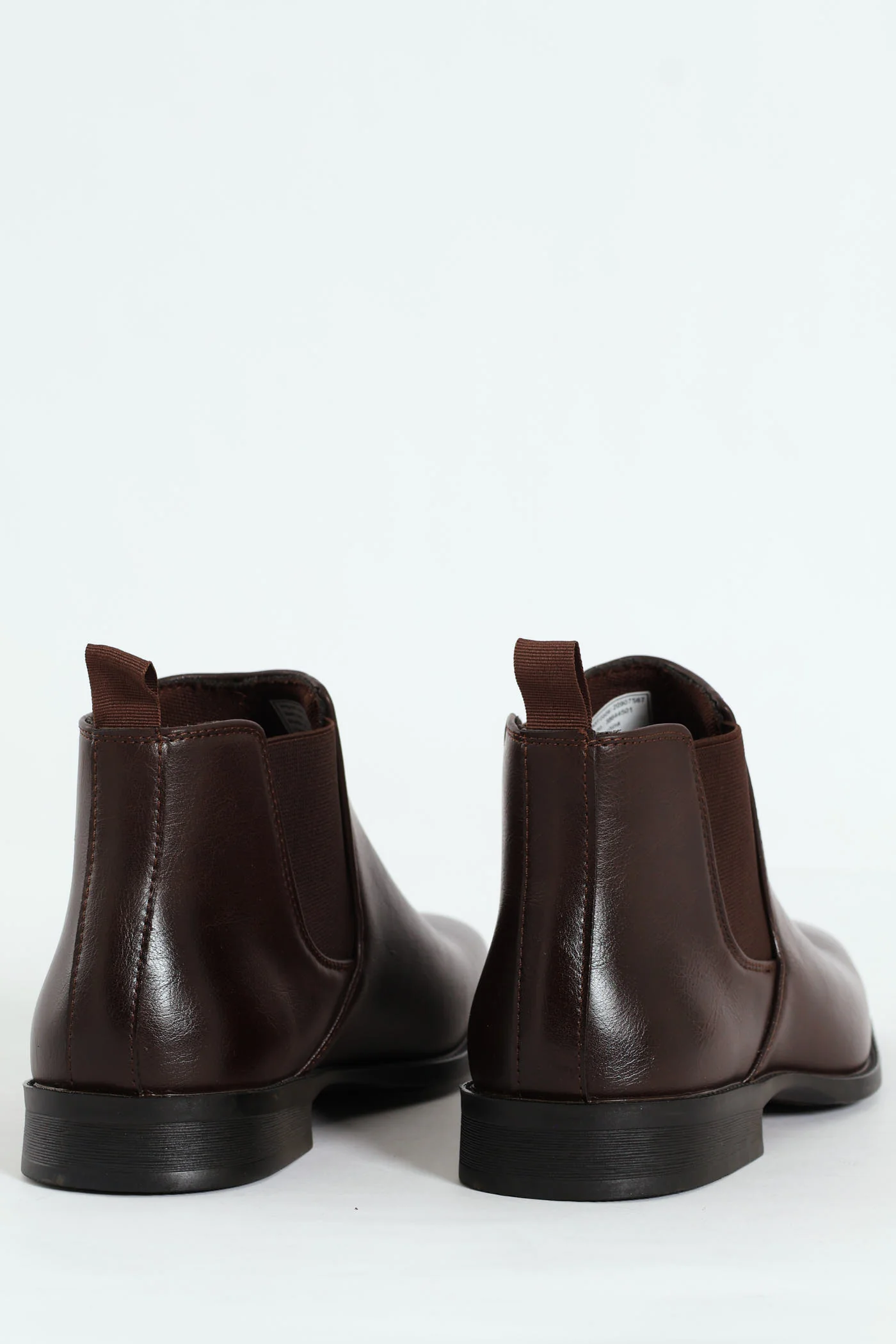 PU Upper Chelsea Boot - Chocolate - Image 2