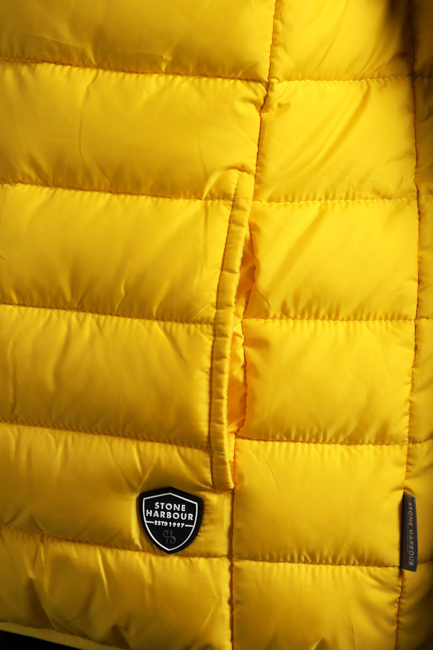Puffer Gilet - Yellow - Image 2