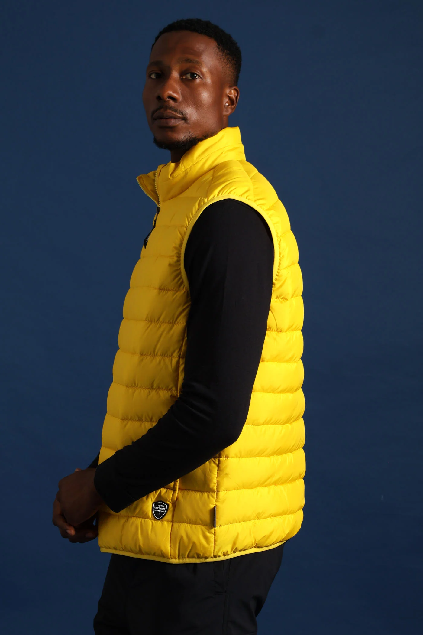 Puffer Gilet - Yellow - Image 6