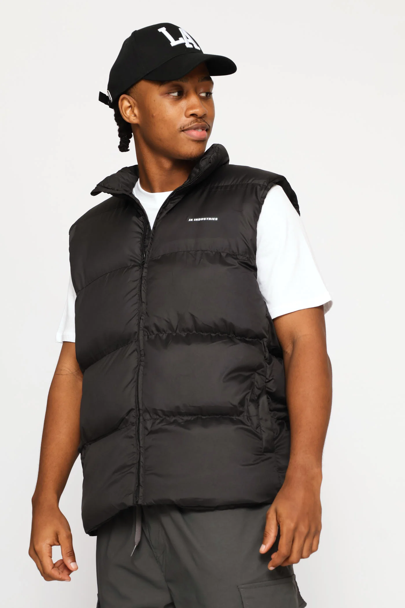 Puffer Gillet - Black - Image 3