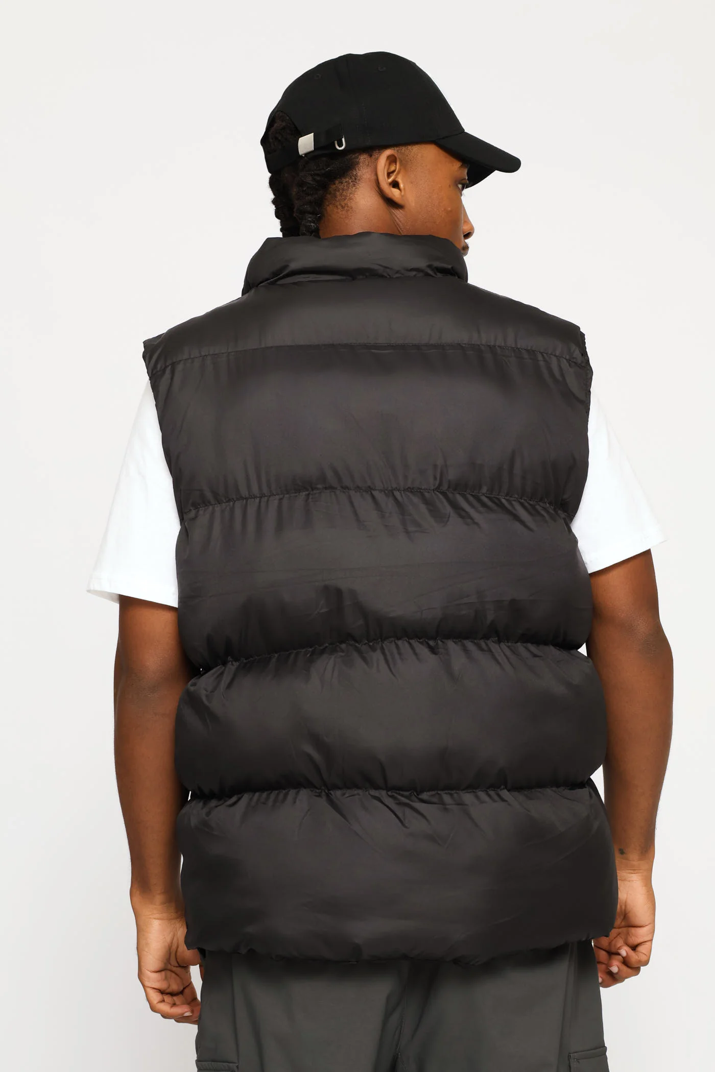 Puffer Gillet - Black - Image 5