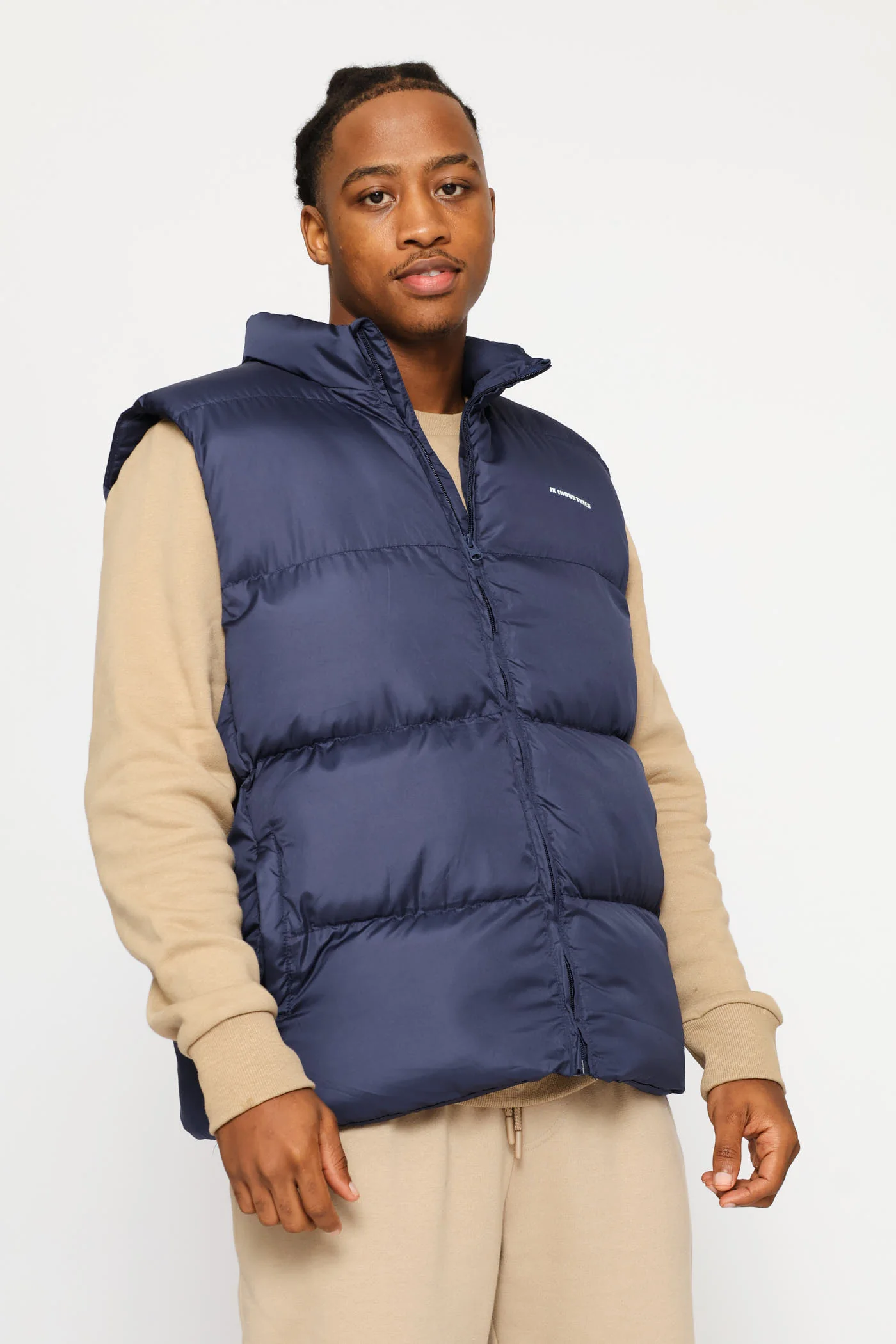 Puffer Gillet - Dark Navy - Image 3