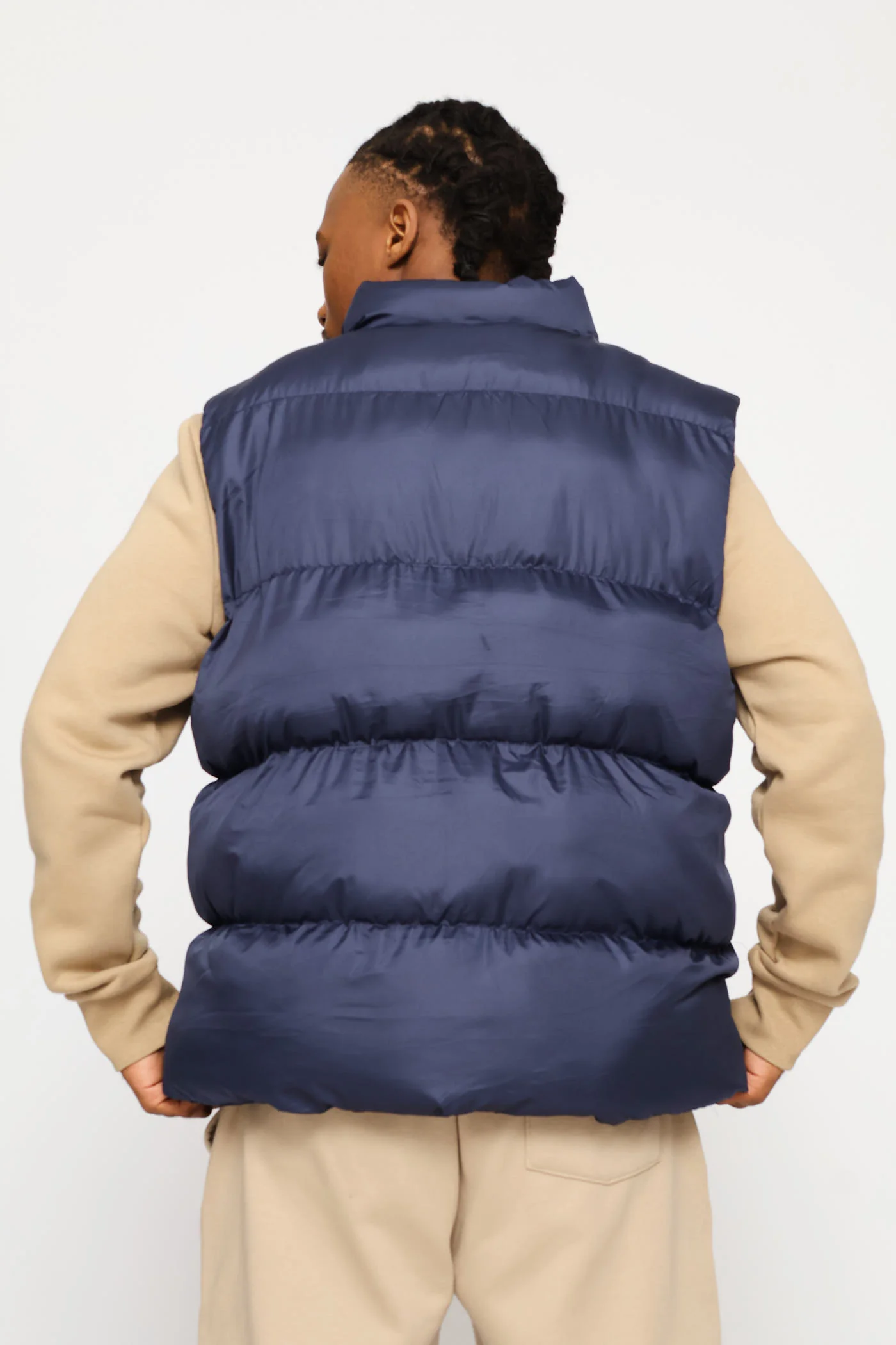 Puffer Gillet - Dark Navy - Image 4