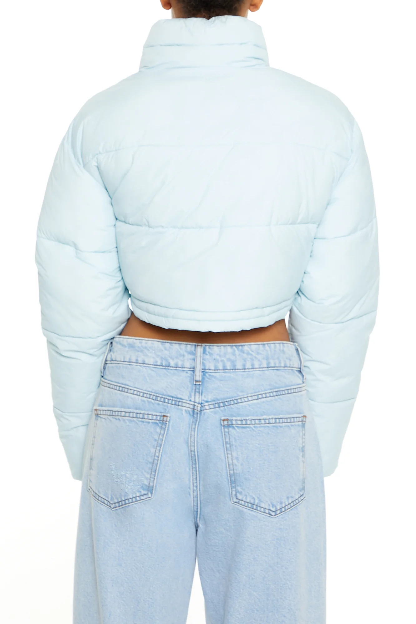 Puffer Jacket - Aqua - Image 4
