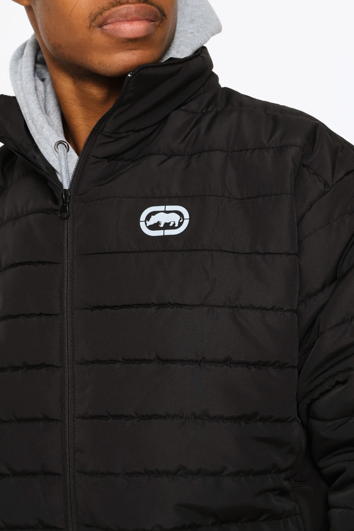 Puffer Jacket - Black - Image 2