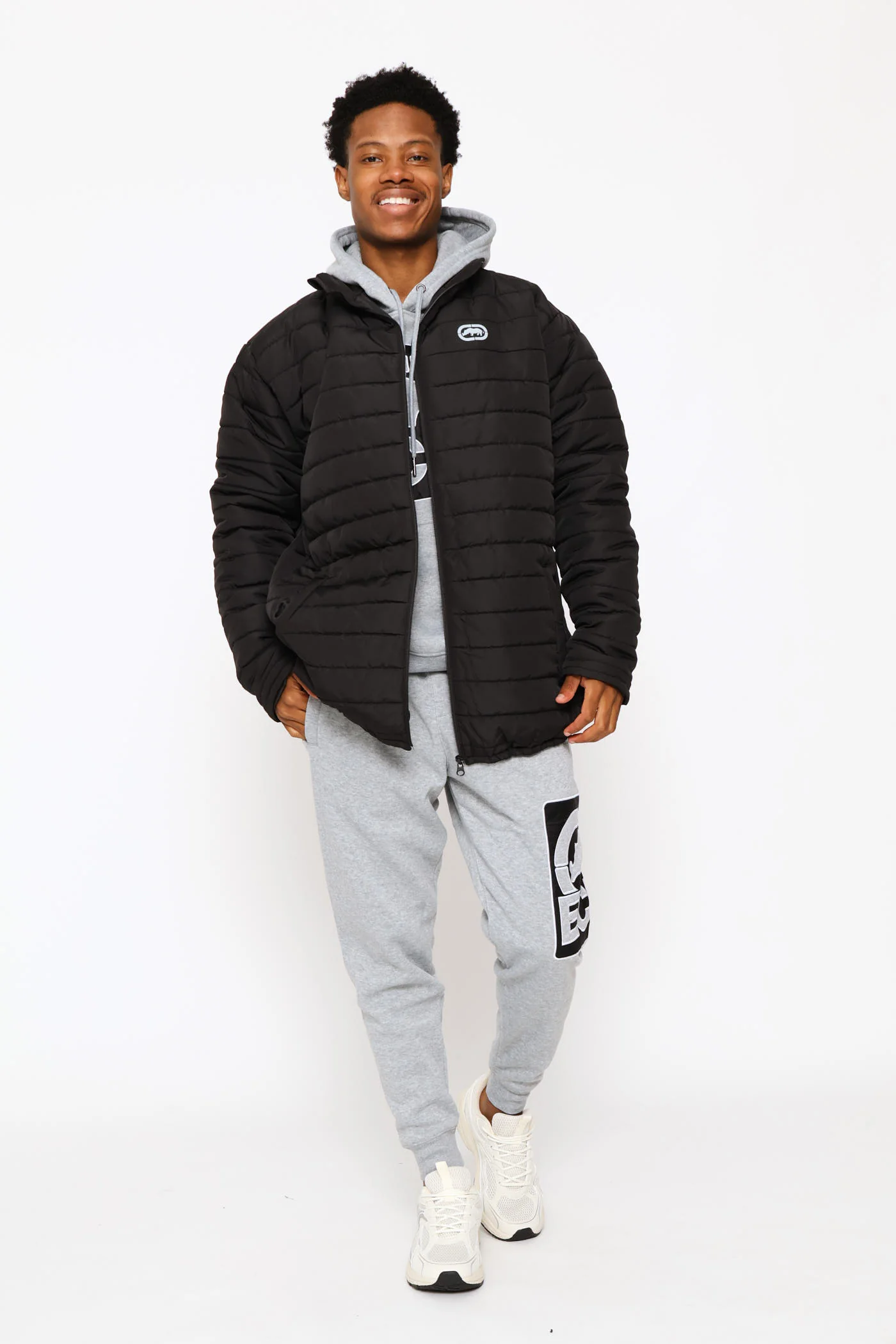 Puffer Jacket - Black - Image 5