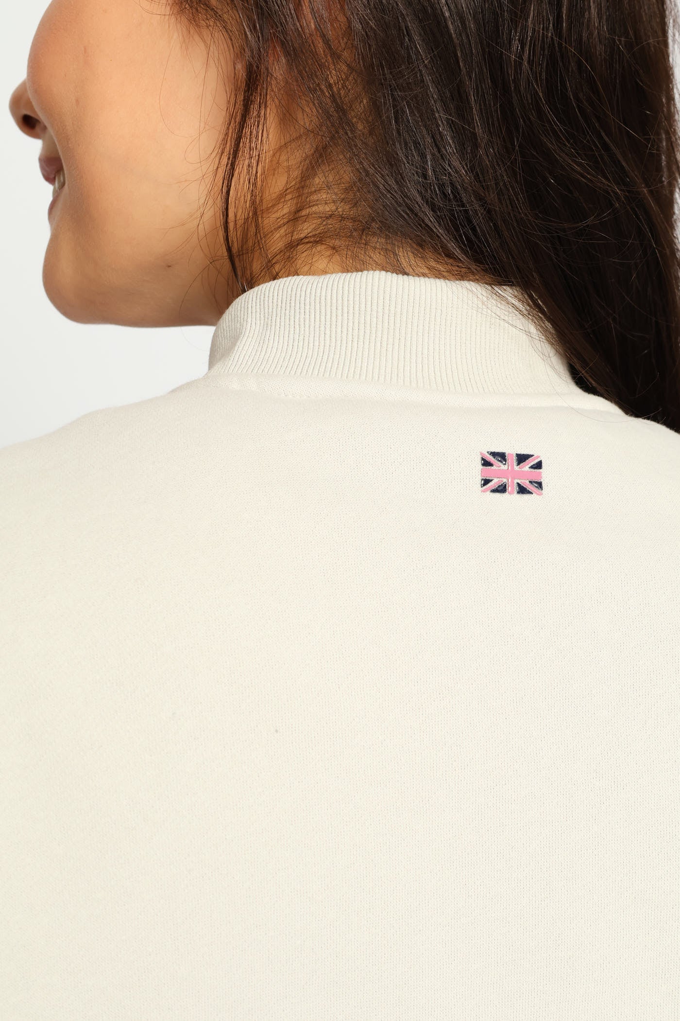 Puffy Oversized Jacket - Cream - Image 3