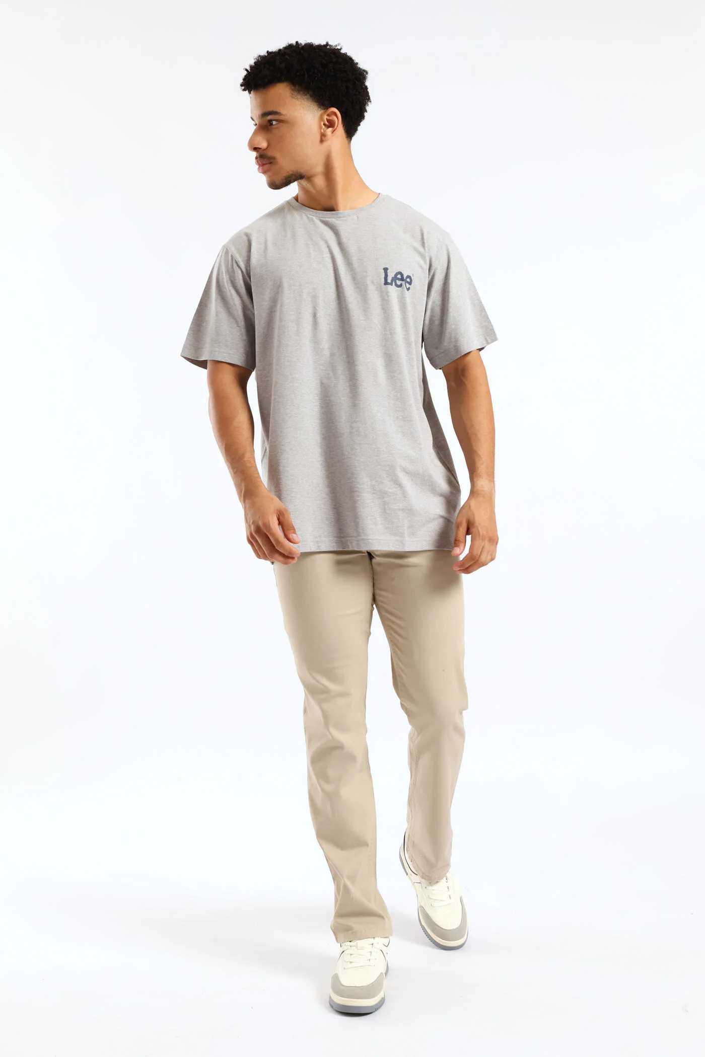 Quality Tee - Grey Melange - Image 3
