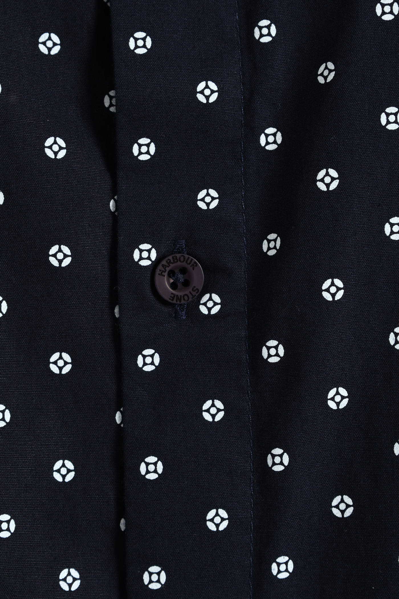 Quatro Dot Regular Shirt - Navy - Image 2