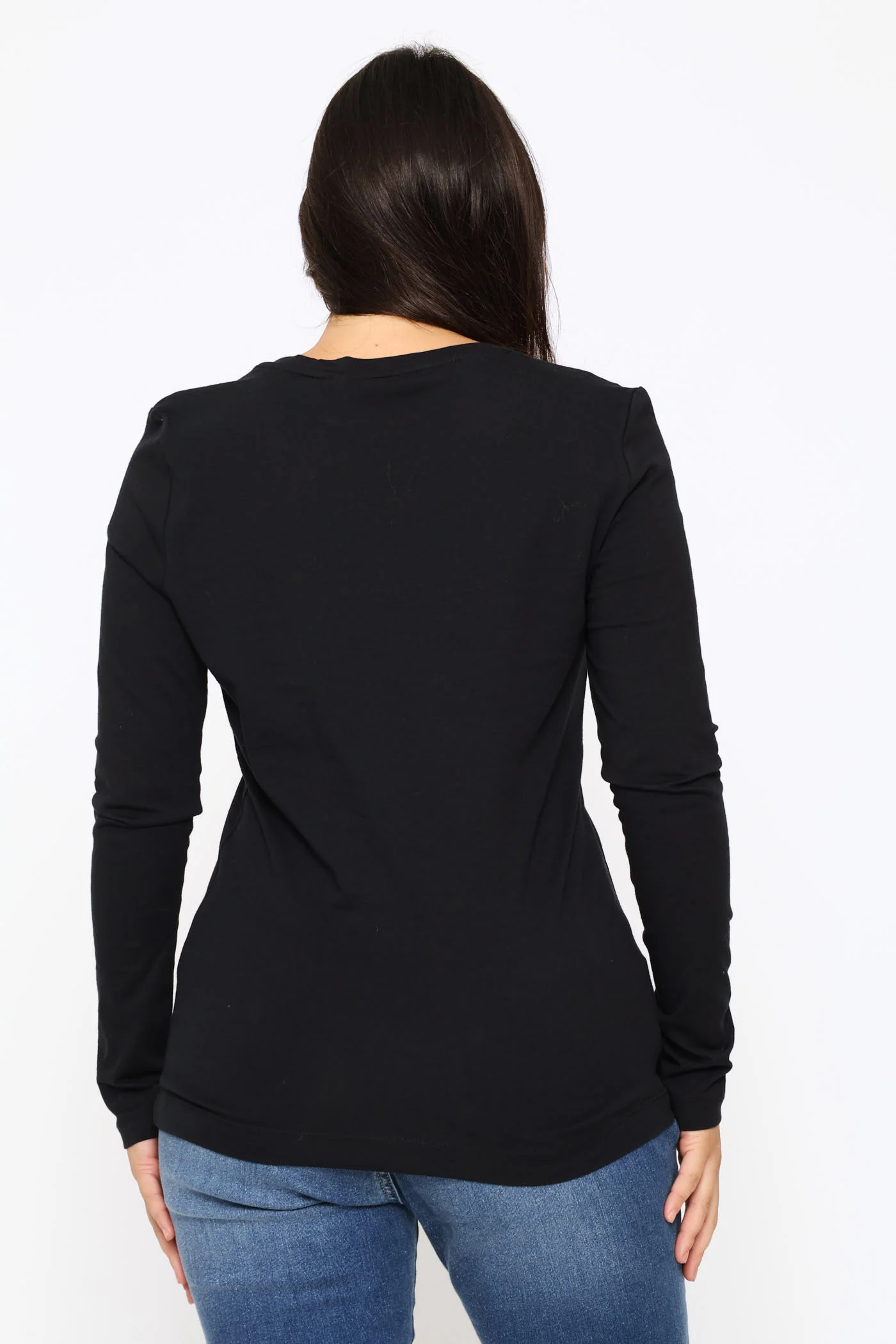 Quattro G Long Sleeve Top - Black - Image 5