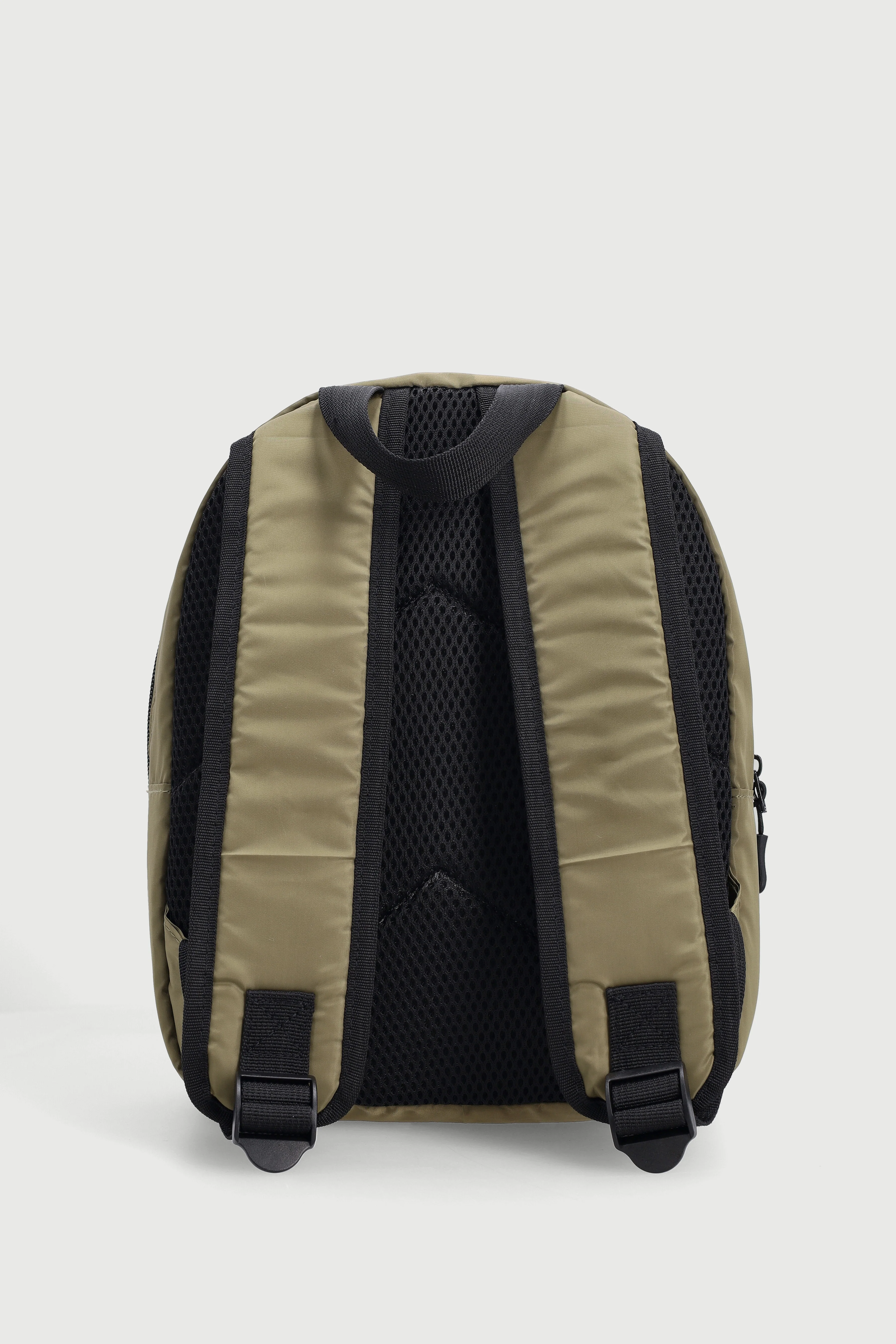 Boys Quilted Backpack - Olive - Image 2