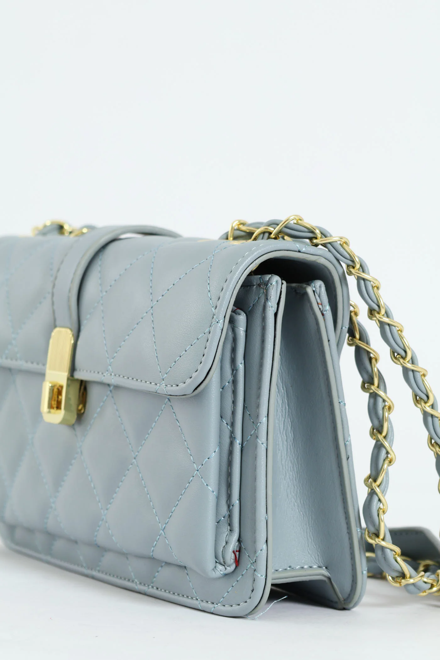 Quilted Chain Satchel - Image 2