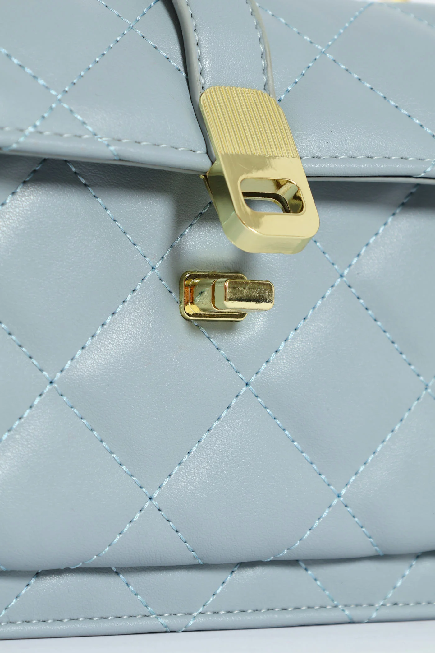 Quilted Chain Satchel - Image 5